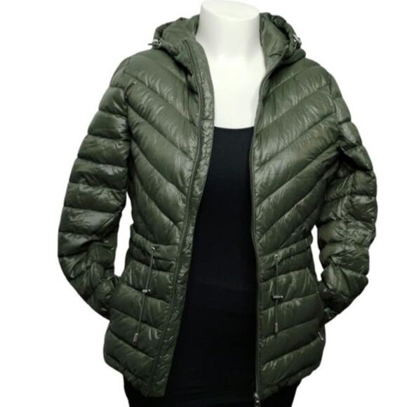 Ralph Lauren Women's size Medium Anorak Lightweight Down Puffer Jacket Preppy - Picture 13 of 13